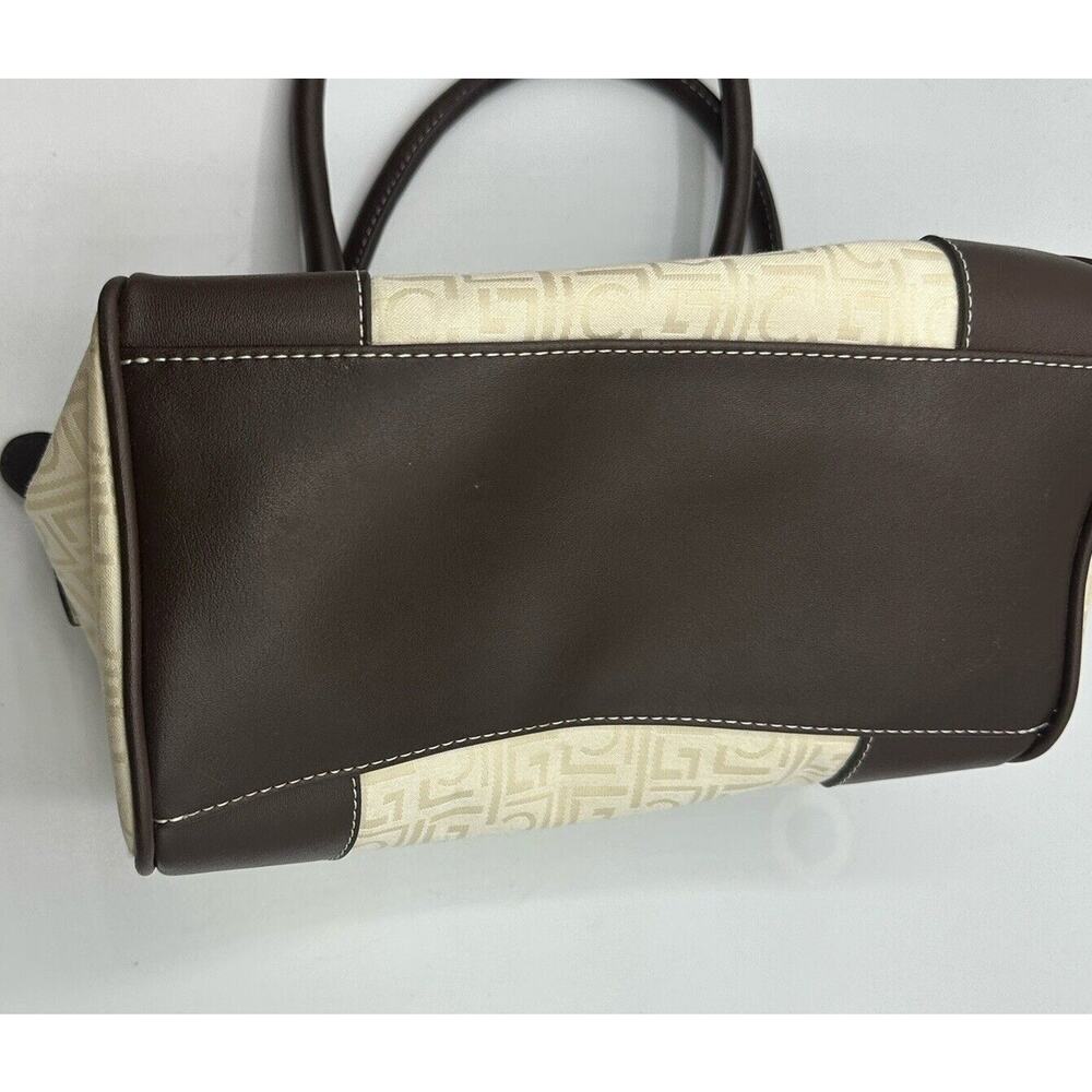 Liz Claiborne Small Purse Handbag Beige Pre Owned SZ 10x6 inches - Picture 12 of 12